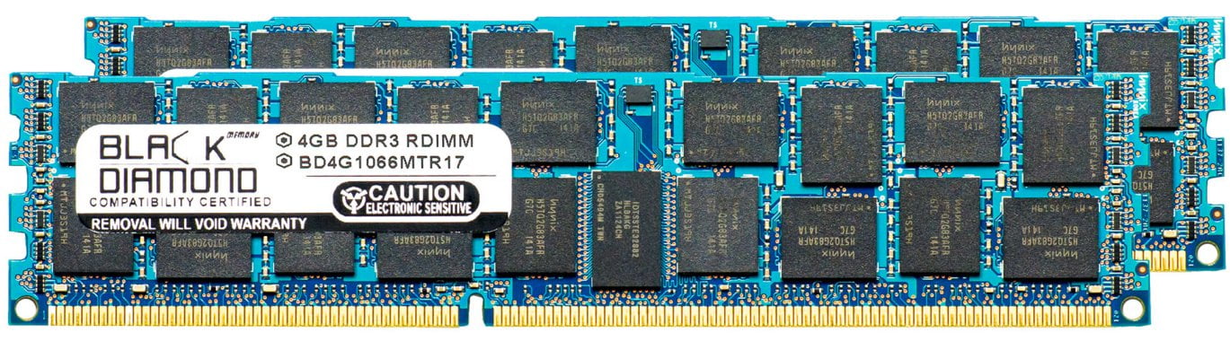 8GB MEMORY FOR HP PROLIANT DL320 G6 DL360 G6 DL360 G7 DL370 G6 DL380 G6 2X4GB 