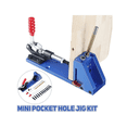 thumbnail image 4 of Pocket Hole Jig Kit Aluminum Pocket Hole Jig for DIY Carpentry Projects, Wood Toggle with Drilling Bit Hole, 4 of 6