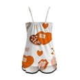 thumbnail image 4 of MKLEKYY conjunto de 2 Piezas de Camisola Corta con Estampado Sexy para Mujer, Ropa de Dormir con Encaje Sin Espalda, Lencería con Ribete, Pantalones Cortos, Traje, 4 of 4