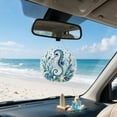 thumbnail image 4 of Ocean Pearl Art DIY Hanging Ornament, 7.9 Inch Ocean Diamond Art Suncatchers for Adults, Ocean Diamond Art Hanging Ornament, Coastal Window Hanging Decor Gift for Craft Lovers, 4 of 7