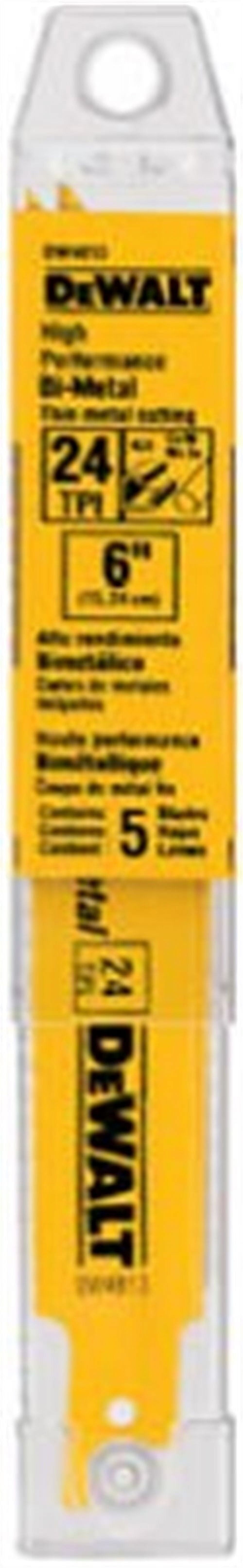 DeWalt Metal Reciprocating Saw Blade