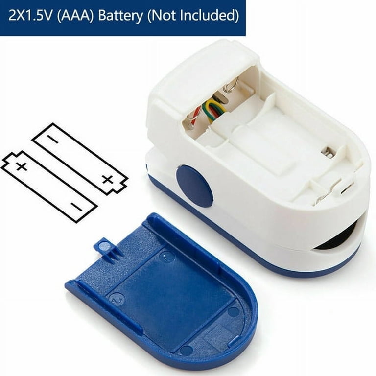 Finger Pulse Oximeter - Blood Oxygen & Heart Rate Monitor With TFT Display & Infant Probe