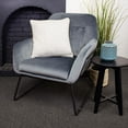 thumbnail image 1 of Solo Silver Luxury Cushion Cover (no insert included), 1 of 3