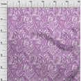 thumbnail image 3 of oneOone Tissu Popeline de Coton Violet Tissu pour Robe Tissu Imprimé au Mètre 56 Pouces de Large, 3 of 5