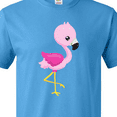 thumbnail image 4 of Inktastic Cute Flamingo, Baby Flamingo, Pink Flamingo T-Shirt, 4 of 5