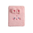 thumbnail image 2 of Libro de tarjetas de peluche de hojas sueltas A5 con forma de cachorro, Hand Book 4 Gong Ge aidou, pequeño libro de almacenamiento de tarjetas, álbum de lindas chicas persiguiendo estrellas, 2 of 6