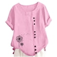 thumbnail image 3 of Chemise Garçon Col Rond Chemise Habillée Garçon Manches Courtes Tenue d'Été Fille 5-6 Ans Vêtements Garçon, 3 of 3