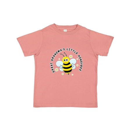 

Inktastic Great Grandma s Little Honeybee Gift Toddler Boy or Toddler Girl T-Shirt