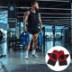 thumbnail image 4 of 2 UNIDS Sports Outdoor Sports Guantes antideslizantes Ciclismo transpirable Guantes de medio dedo (gris rojo), 4 of 5