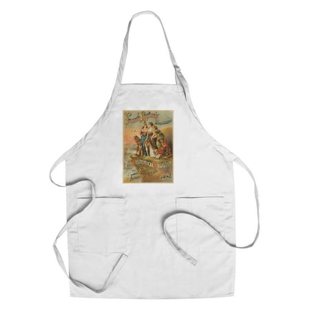 - Frank Leslie's Illustrated Historical register of the Centennial ExpositionPoster USA c. 1876 (Cotton/Polyester Chef's Apron)