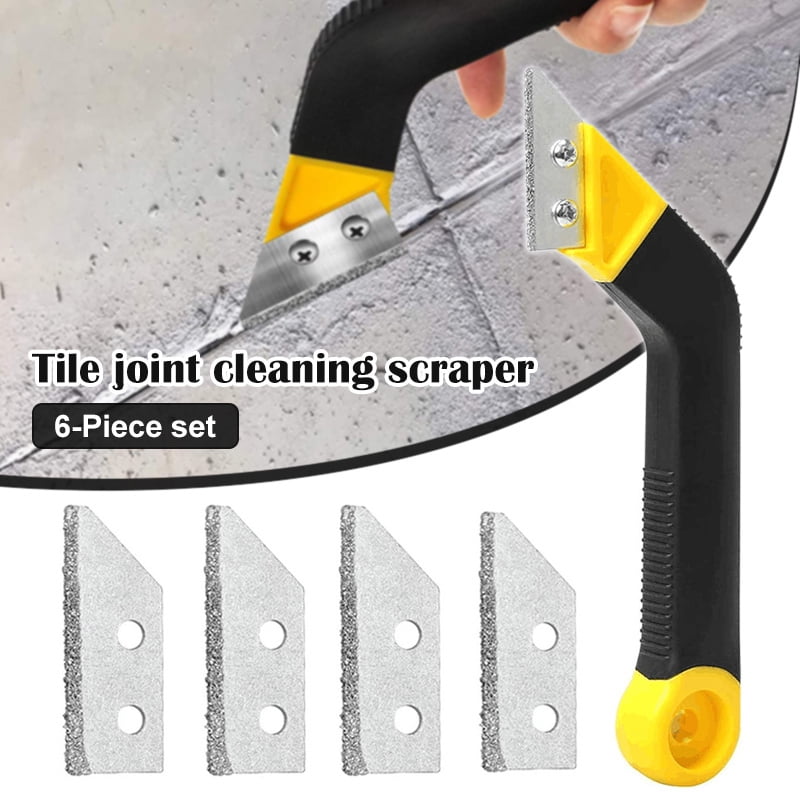 6PCS/Set Tile Grout Saw Grout Removal Tool AngledDesign Grout Hand Saw