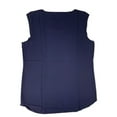thumbnail image 3 of Sleeveless Scoop Neck Stretch Top Women's Blouses, 3 of 9