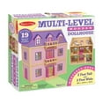 thumbnail image 2 of Melissa & Doug Multi-Level Wooden Dollhouse with 19 pcs Furniture, 2 of 2