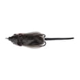 thumbnail image 3 of Artificial Bait Mouse Shape Soft Fishing Lures Dual Hooks Tackle Accessory (Dark Grey), 3 of 9