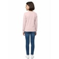 thumbnail image 6 of Wonder Nation Girls Graphic Yale Bulldog Tee with Long Sleeves, Sizes 4–18, 6 of 9
