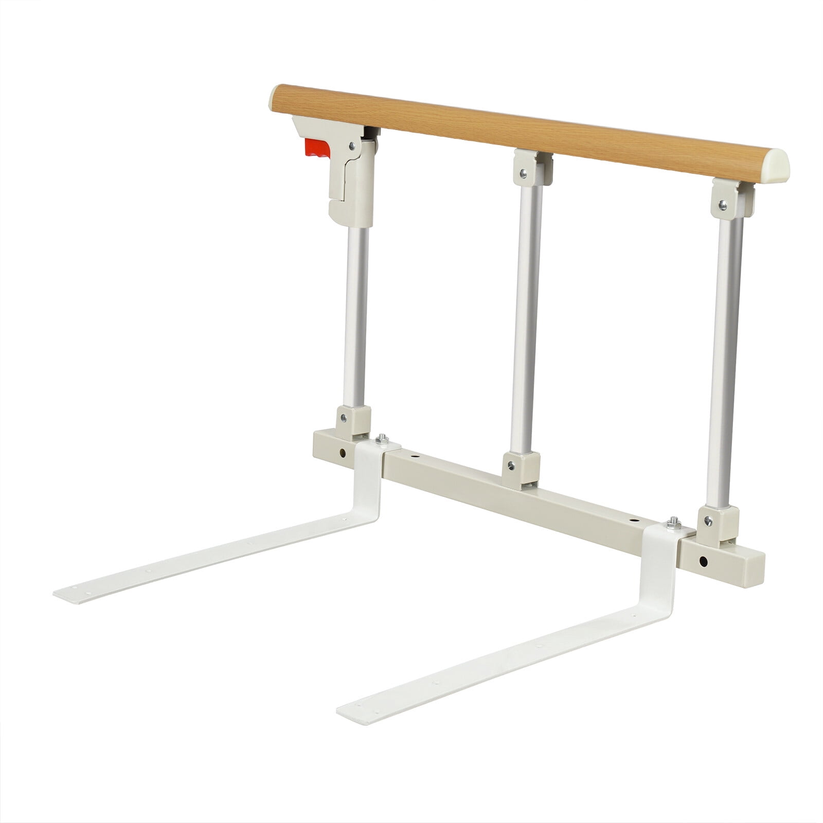 DENEST Wood color Bed safety railings enhance bedside safety and provide peace of mind