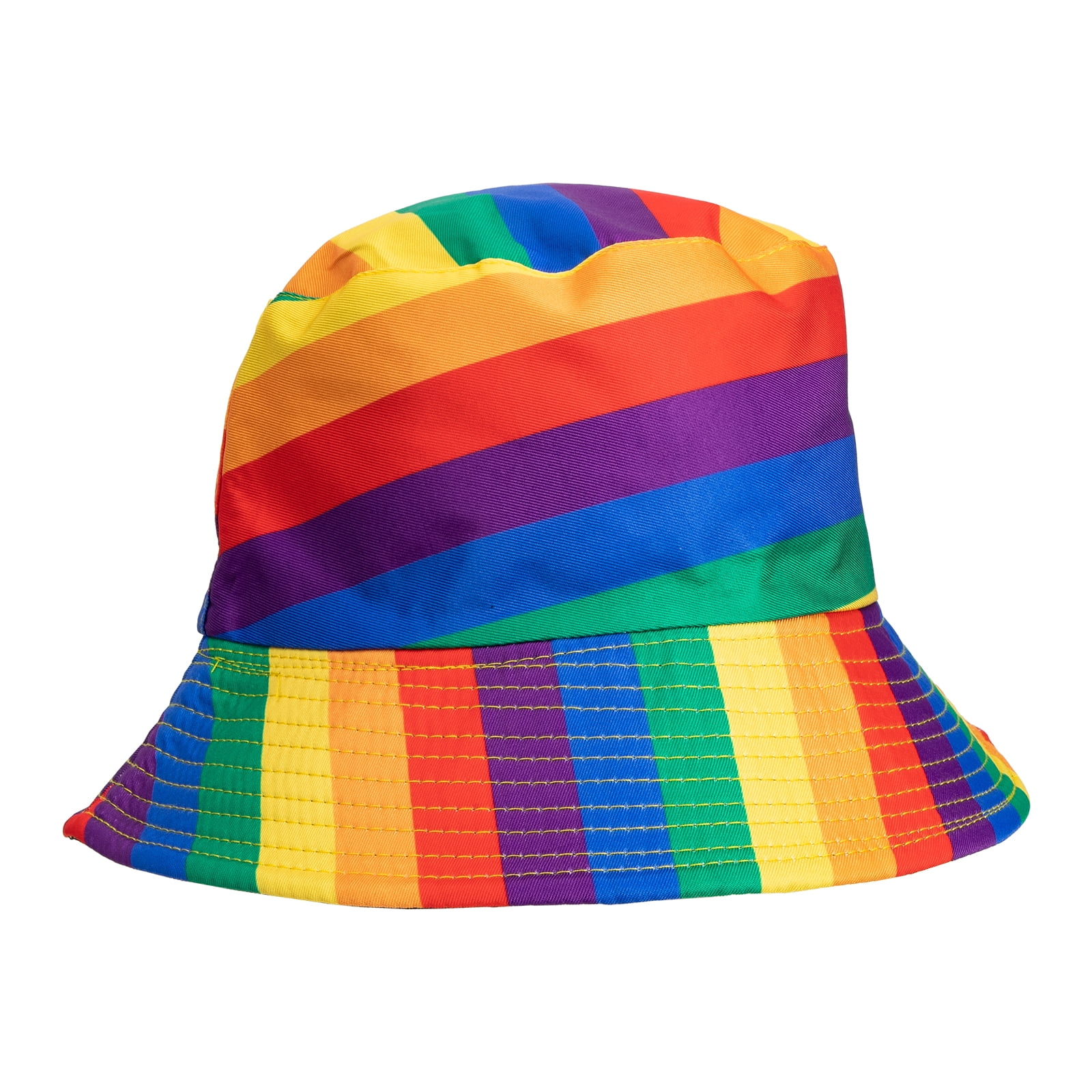 Rainbow Bucket Hat Rainbow Fishmen Hat Party Decoration Pride Month