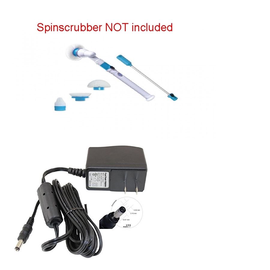 Replacement Charger for Hurricane SpinScrubber Spin Scrubber Brush By