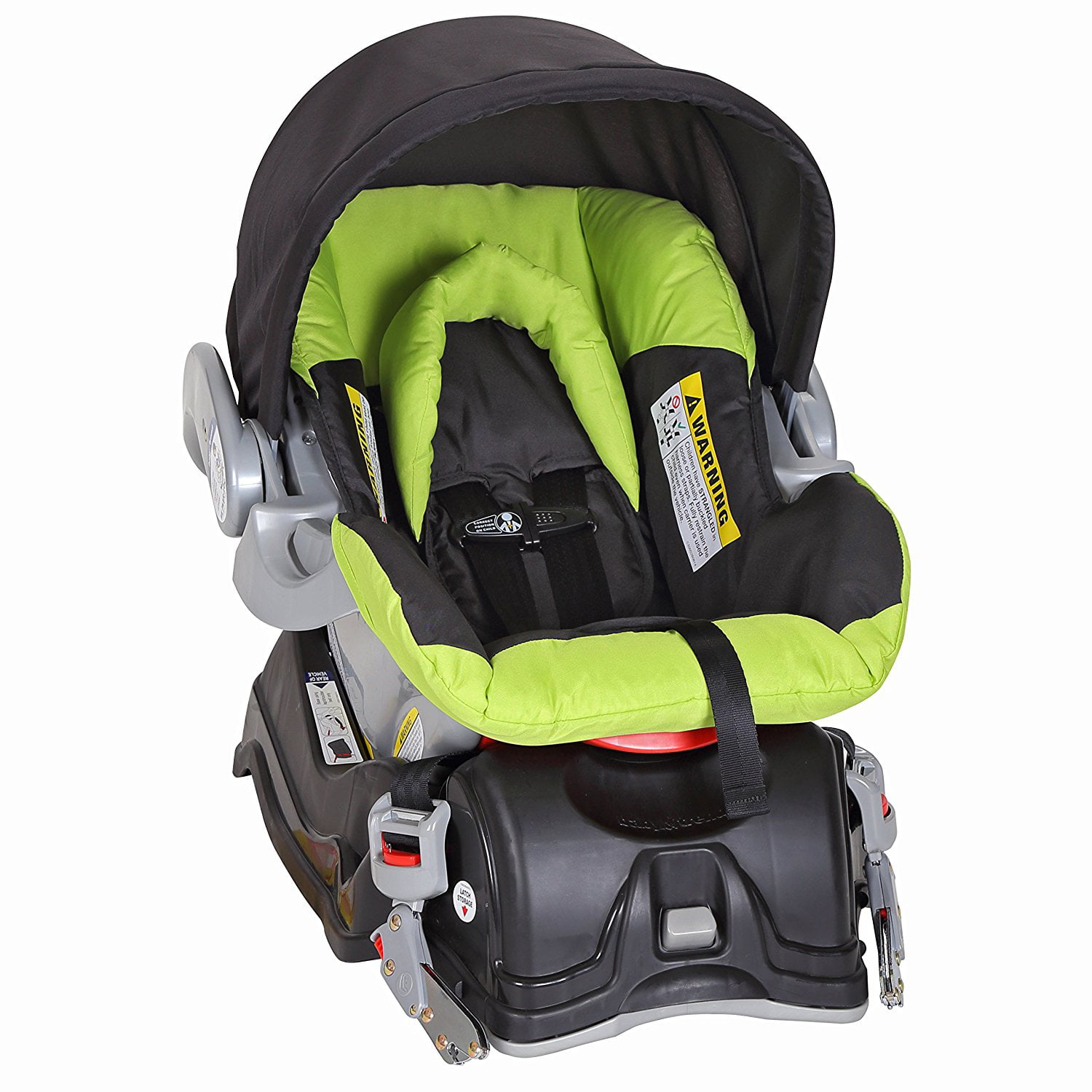 baby trend green car seat
