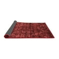 thumbnail image 2 of Ahgly Company Indoor Square Abstract Red Modern Area Rugs, 4' Square, 2 of 4