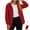 Red, variant on WRKEKC Windbreaker Jackets for Women Solid Color Long Sleeve Zip Up Hooded Waterproof Windproof Rain Coat with Pockets