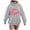 Grey, variant on She Is A Fighter Letter Print Graphic Hooded Sweat Shirts for Womens Oversize Pullover Tops Cute Fall Clothes