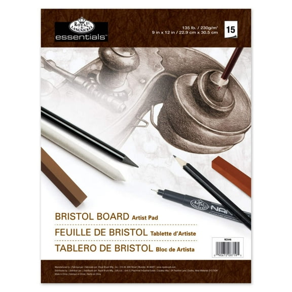 RD348 | 9" x 12" Bristol Board Artist Pad