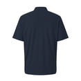 thumbnail image 4 of Qwertyu Men's Polo Shirts Short Sleeve Casual Summer Ice Silk Shirts for Men Quick Dry Breathable Collared Golf Shirts Dark Blue S, 4 of 9