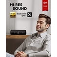 thumbnail image 2 of Soundcore Anker Motion+ Altavoz Bluetooth con audio de alta resolución de 30 W, graves y agudos extendidos, altavoz portátil inalámbrico HiFi con aplicación, ecualizador personalizable, tiempo de repr, 2 of 5
