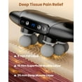 thumbnail image 6 of Massage Gun, 6 Head Deep Tissue Back/Shoulders/Legs/Arms/Neck Massager, 9 Speed Levels, Ideal Gift for Parents & Friends, 6 of 6
