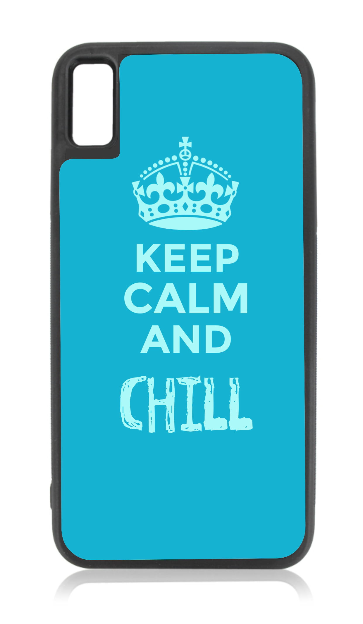 Funny Quote Keep Calm and Chill - Quotes - Compatible with iPhone 11 Pro  Case Black TPU 