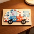 thumbnail image 3 of Linnome Wooden Number Puzzle Educational Math Plaything Logical Thinking Board for Developing Motor Skills, 3 of 6
