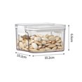 thumbnail image 2 of Storage Jar,Transparent Food Storage Box,Leak-proof Seasoning Storage Jar for Home, 2 of 8