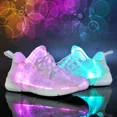 thumbnail image 2 of Zapatillas luminosas para hombre y mujer, zapatos con luz brillante, zapatillas LED blancas, zapatos intermitentes con luz para adultos, novedad de 2024, 2 of 5