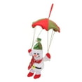 thumbnail image 1 of Christmas Parachute Snowman, Cloth Intimate Gift Cute Christmas Hanging Decoration  for Scene Layout, 1 of 8
