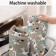 thumbnail image 5 of Brown Cartoon Unicorn Pattern Bathroom Rugs Mat,Non Slip Microfiber Bathroom Rug,Rubber Backing,Soft Bathroom Mats for Bathroom Floor,Tub and Shower,60x24in(150x60cm), 5 of 5