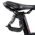 thumbnail image 2 of Bicicleta Seguridad bicicleta contraseña bloqueo 4 dígitos antirrobo bicicleta casco cerraduras negro Tmvgtek Accesorios para bicicletas, 2 of 6
