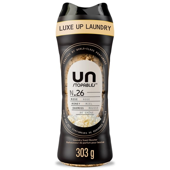 Downy Unstopables Unlimited Collection In-Wash Laundry Scent Booster Beads, No. 26, Fine Fragrance, Long-Lasting Fresh Scent Beads, 303 g