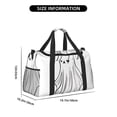 thumbnail image 3 of Balery Cute Ghost Simple Drawing Bolsa de Gimnasio para Mujeres, Bolsa de Viaje con Bolsillo Húmedo, Bolsa de Fin de Semana para Mujeres, Bolsa de Viaje Resistente al Agua, 3 of 7
