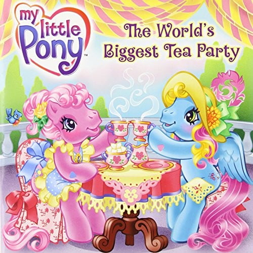 Pre-Owned My Little Pony: The World's Biggest Tea Party (My Little Pony (8x8)) Paperback