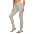 thumbnail image 4 of Inspire Chic Leggings de Algodón para Mujeres con Cintura Elástica, Pantalones de Yoga Suaves para Navidad, Medias con Espolones en Gris Verde, 4 of 6