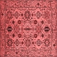thumbnail image 1 of Ahgly Company Indoor Square Oriental Red Traditional Area Rugs, 3' Square, 1 of 4