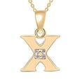 thumbnail image 1 of Daisyyozoid Mode Femmes Cadeau Chaîne Pendentif Colliers Bijoux Lettres Anglaises 26, 1 of 1