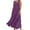 XC-Purple, variant on Women's Sleeveless Cotton Linen Loose Long Dress Summer Casual Solid Color Tank Dress Beach Dress with Pockets