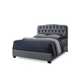 thumbnail image 1 of Atlin Designs Upholstered Queen Tufted Panel Bed in Gray, 1 of 4