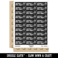 thumbnail image 2 of Hooray it's Fry-Day Friday French Fries Teacher Student School Sticker Set - Black - Gloss Finish - 1.75" Medium, 2 of 7