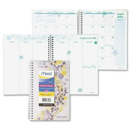 60204090 at a glance student planner weekly monthly 5 38 x