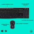 thumbnail image 4 of Combo de Teclado y Ratón Inalámbricos Logitech MK270 Paquete de 5, 4 of 7