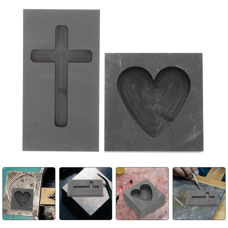 Specialty Shaped and Designed Graphite Ingot Molds For Casting Gold Silver  Copper Aluminum