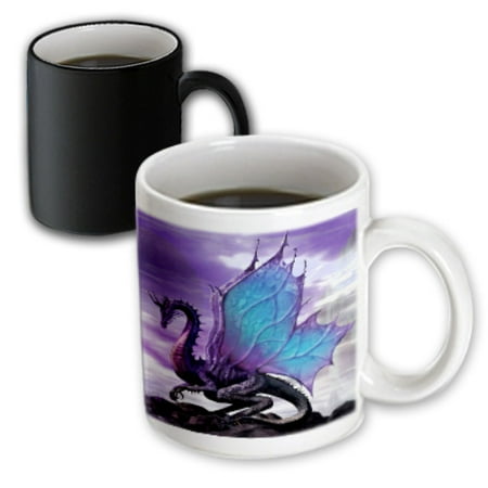 - 3dRose Fairytale Dragon, Magic Transforming Mug, 11oz